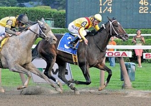 WHICH ARE THE ONLY TWO FILLIES TO WIN THE HASKELL INVITATIONAL STAKES?