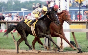 WHAT HORSE WON THE FIRST BREEDERS' CUP CLASSIC RACE HOSTED BY GULFSTREAM PARK?