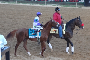 WHAT WAS THE LAST HORSE TO WIN THE ROBERT E. LEWIS AND THE KENTUCKY DERBY?